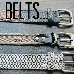 Assorted Belts